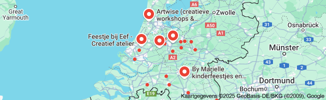creatieve kinderfeestjes