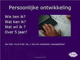 presentatie persoonlijke ontwikkeling